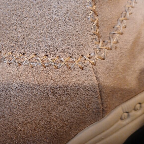 ESTRAVELRITE Mid-Calf Camel Suede Boots EUC - Picture 8 of 11